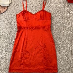 Armani Exchange Orange Dress
